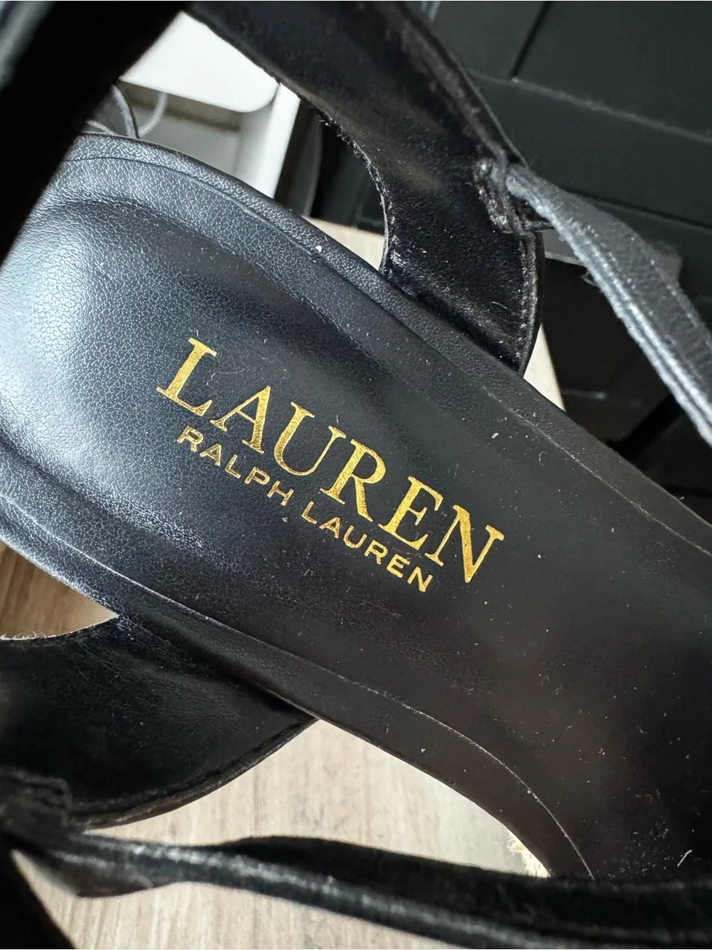 Lauren Ralph Lauren espadrille wedge heels